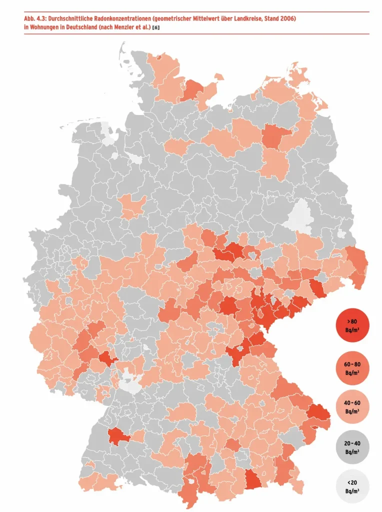 Radon in Deutschland picture ean50 GmbH